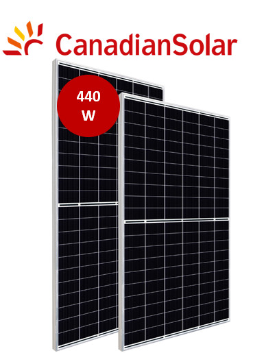 CANADIAN SOLAR HiKu SUPER HIGH POWER MONO PERC MODULE 440 W
