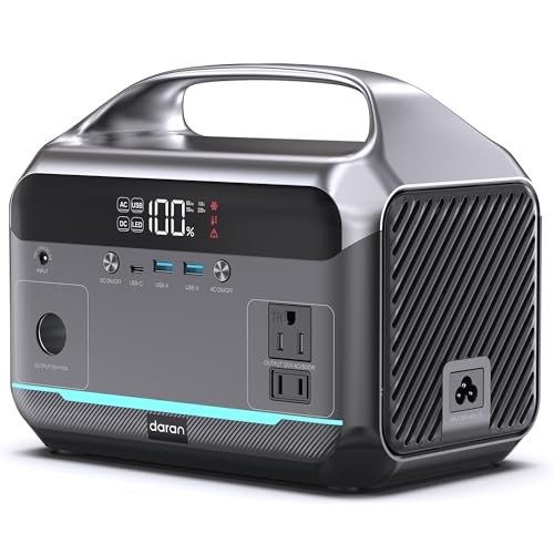 Portable Power DARAN 600W 288Wh LiFePO4 Hurricane