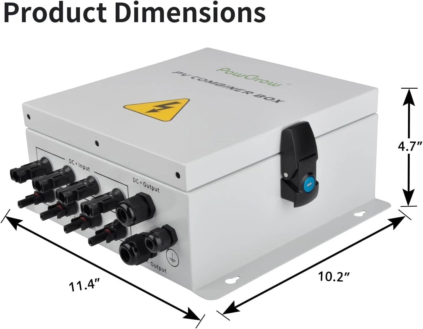 Comprehensive PV Combiner Box with Lightning Protection – Reliable Solar System