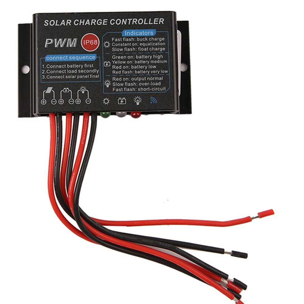 Optimized Performance of the Compact Black Aluminum Alloy 10A Charger Unit