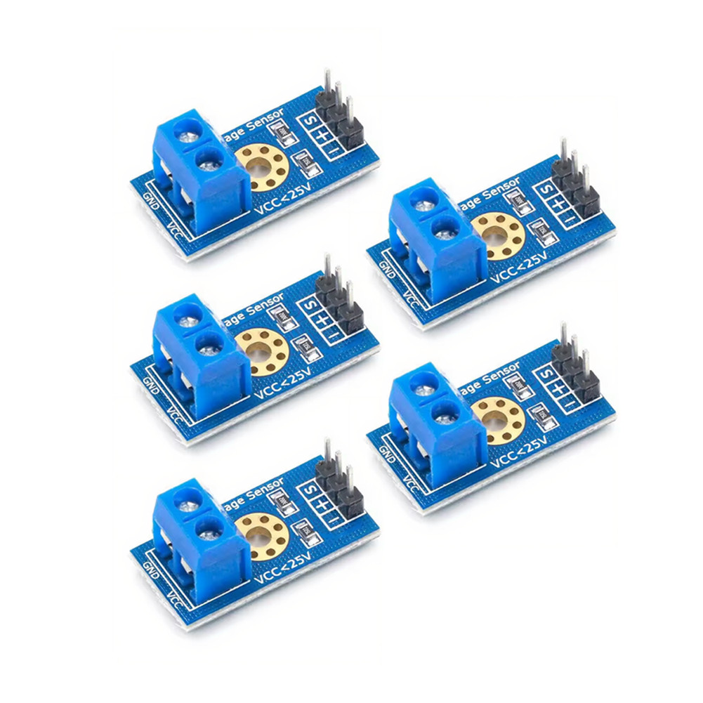 For DC 0-25V Input Voltage Detection Module for Microcontroller AD Pins