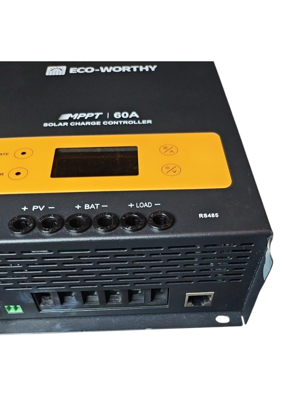 ECO-WORTHY 40A 60A MPPT Solar Charge Controller 12/24/36/48V for solar Untested