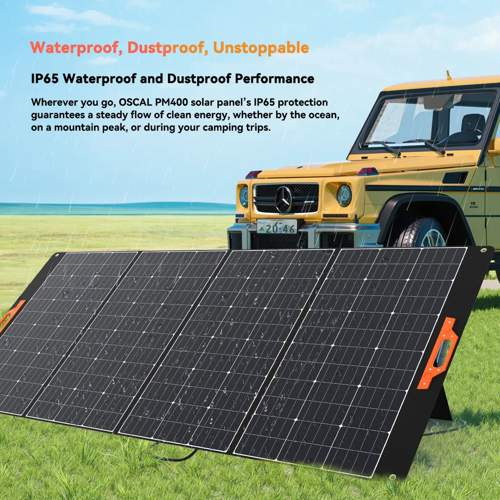 Blackview OSCAL PowerMax 3600Wh Portable Power Station 3000W + 400W Solar Panel
