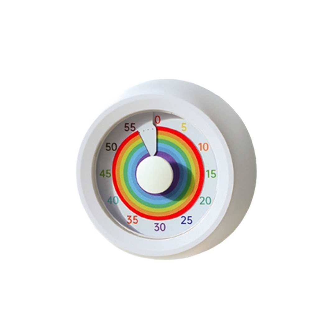 Type C Powered Visual Timer 60 Min Countdown for Kitchen Desk Study Environment