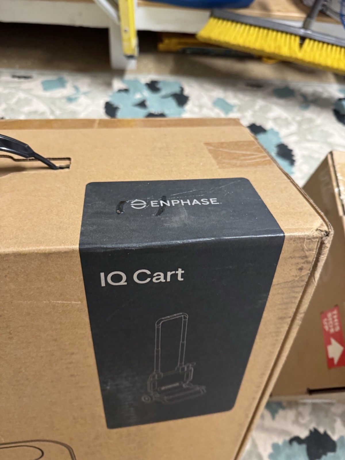 Factory Sealed Enphase IQ 1500 Portable Solar Generator, Panel and Cart Trio