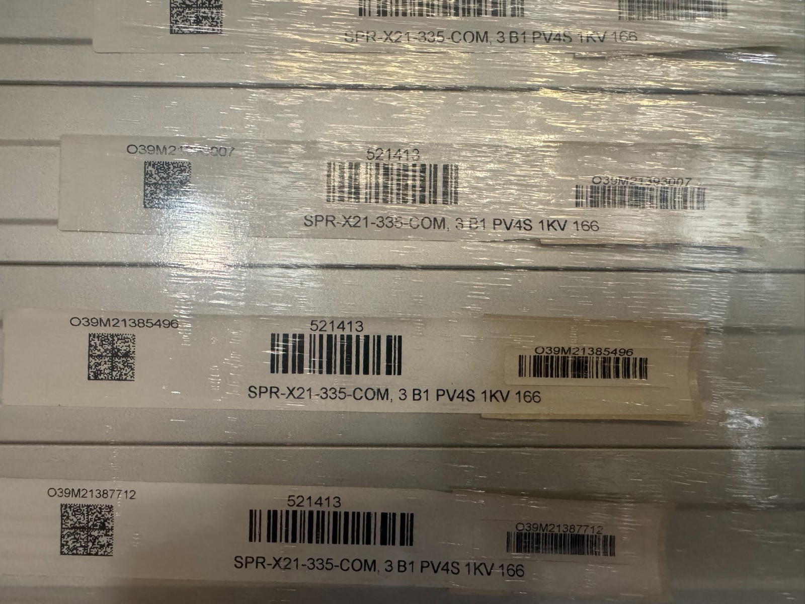 20pc Pallet SPR-X21-335-COM Sunpower 335 Watt Maxeon Gen III Cells