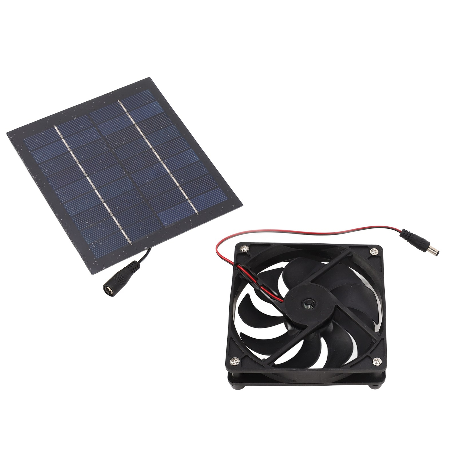 50W Powered For Greenhouse Sheds Chicken Coop Pet House Window Exhaust
