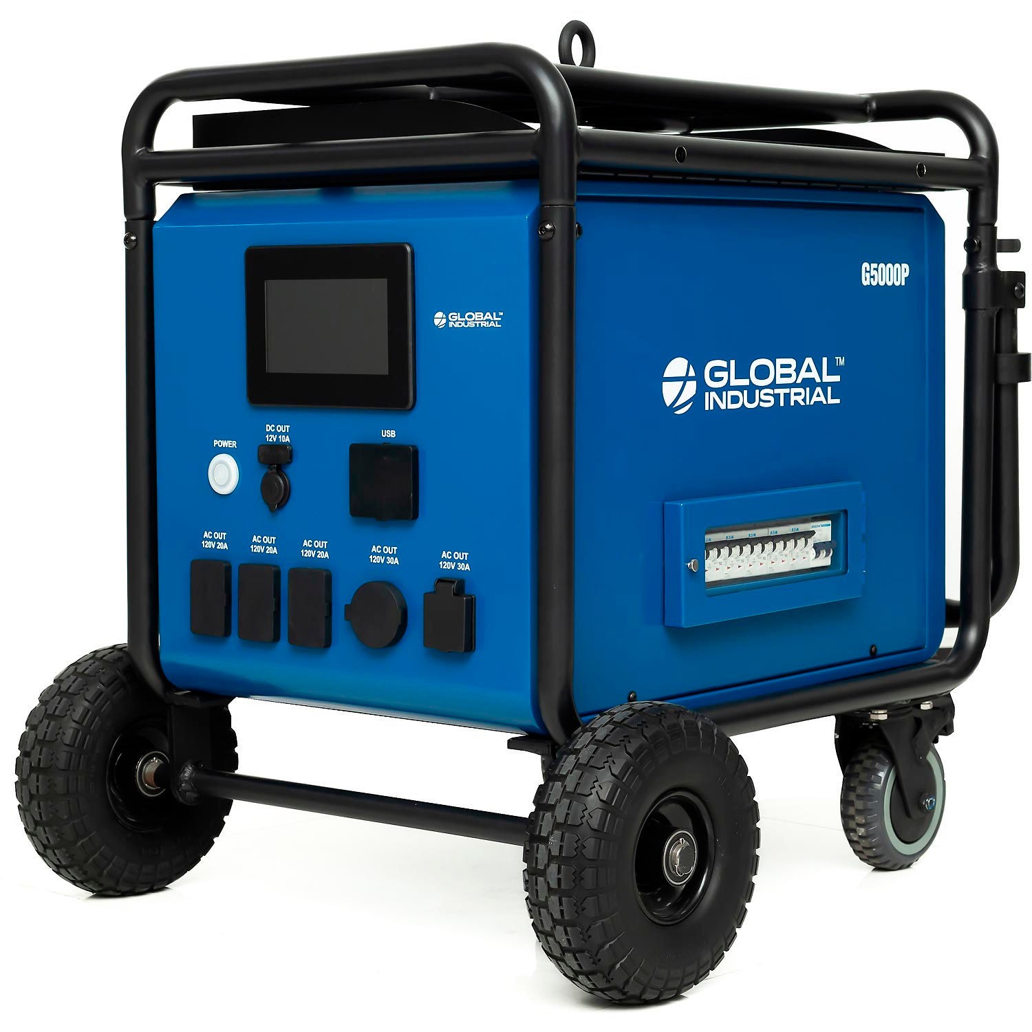 Global Industrial Portable Power Station 5000W LiFePO4 Lithium Battery 5120WH