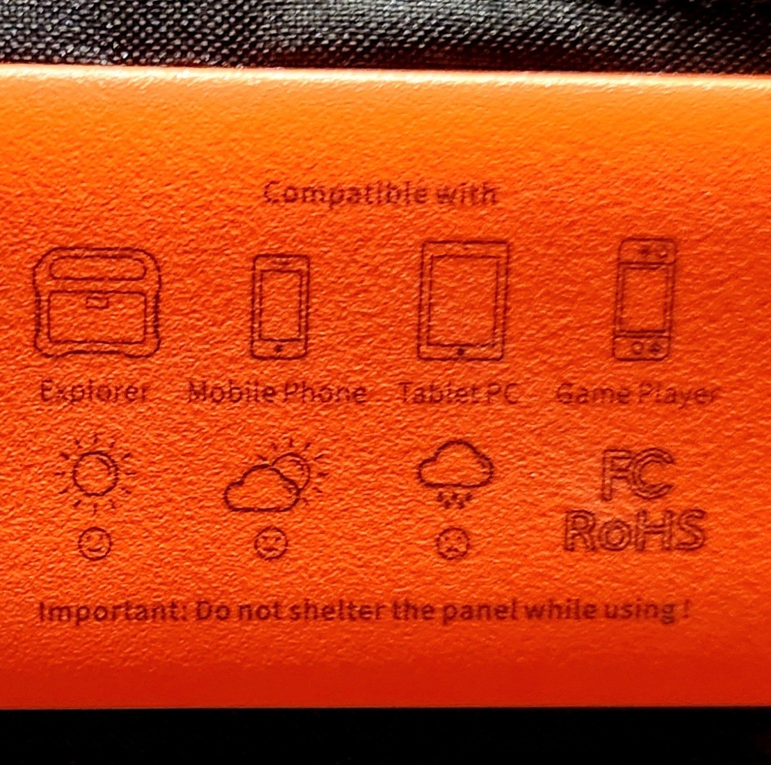 JACKERY SolarSaga 60 Power Output 68W/ 19V Portable Solar Panel JSS-60B 21×34″