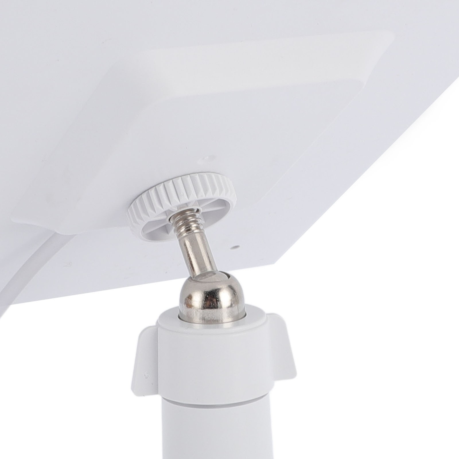 White Solar Panel For Bird Feeder Camera Waterproof Charger For Outdoor Use