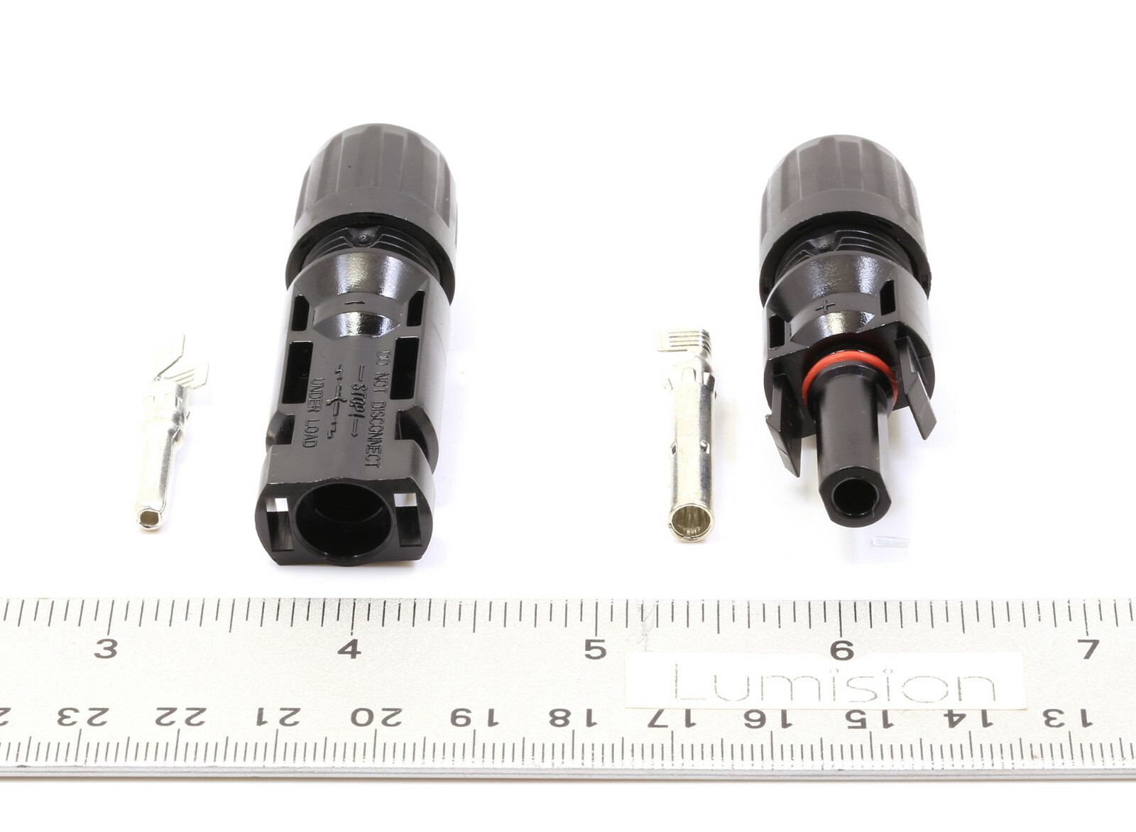 Lumision Waterproof PV 10/12 AWG Solar Connector 4 Pair (M/F w/ Pins) Ships USA