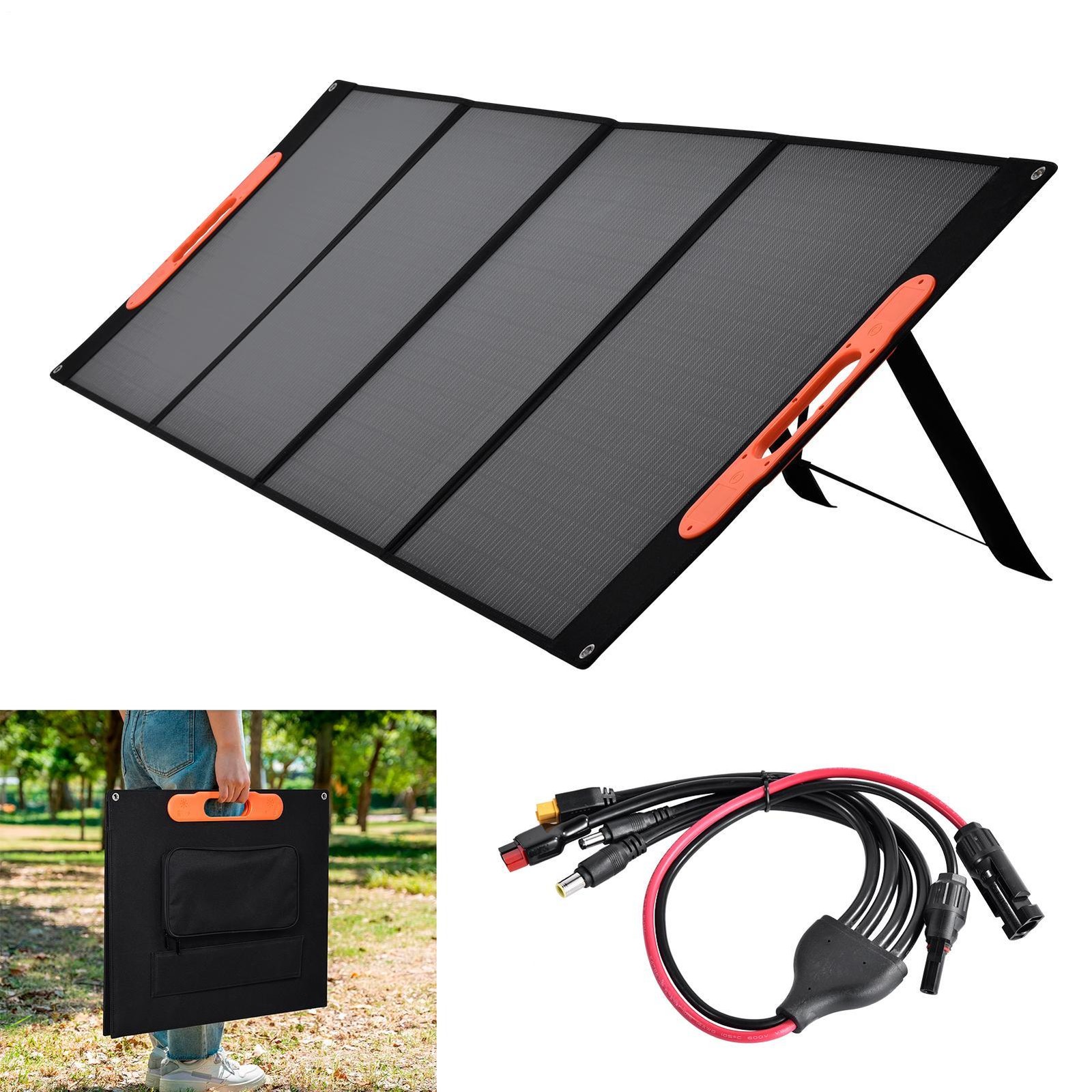 400W Portable Solar Panel Waterproof IP66 Foldable Solar Panel Kit Brand New—