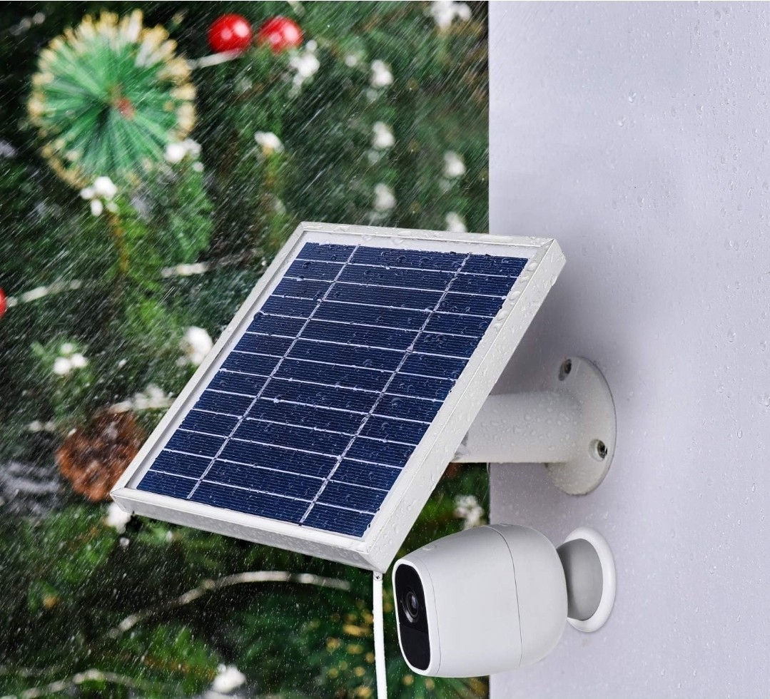 iTODOS Solar Panel Compatible with Arlo Pro and Arlo Pro2 Camera,11.8FT