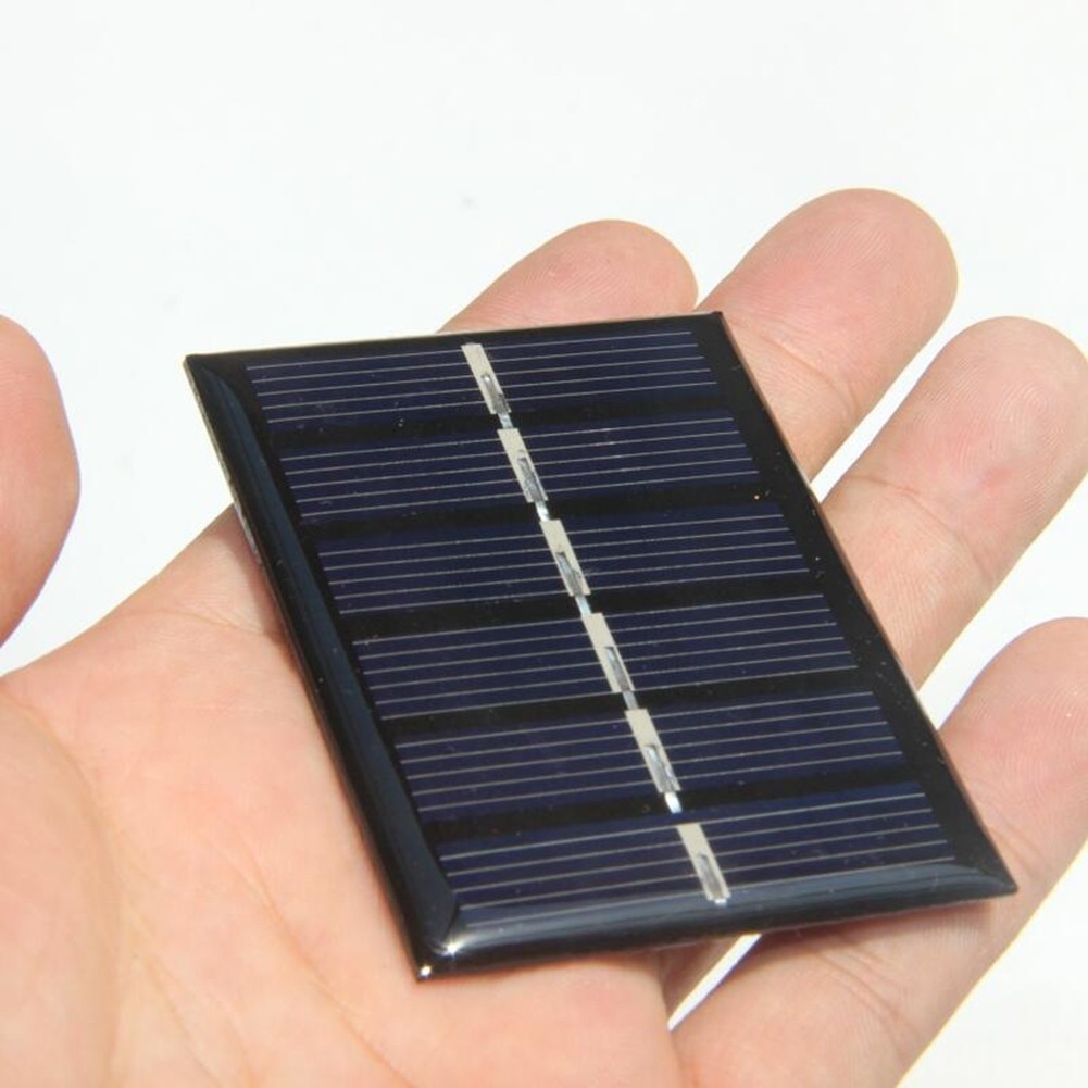 Miniature 0 3W 3V Solar Panel for Cameras Toys and Small Electronics
