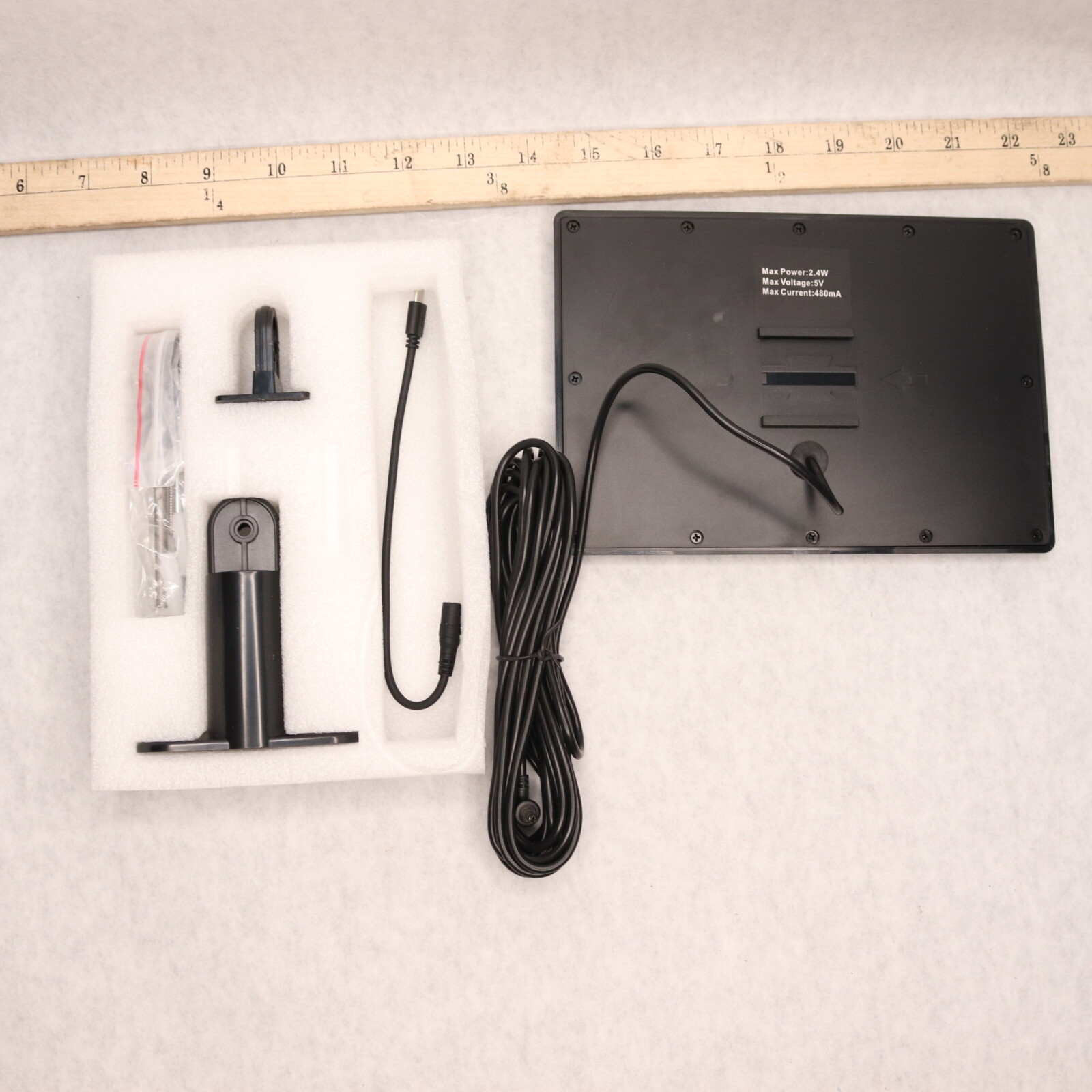 Yuelan Spotlight Solar Panel Black