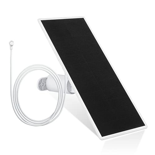 3.5W Premium Solar Panel for Google Nest Cam Outdoor or Indoor, Battery