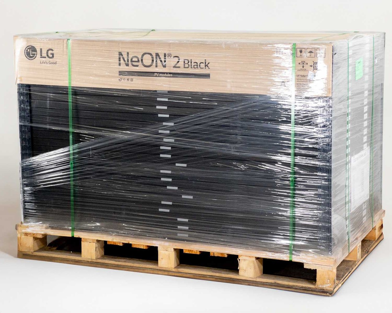 LG LG370M1K-A6 NeON ACe Solar Panel w Micro Inverter 370W 320VA 20 A 60 Cell