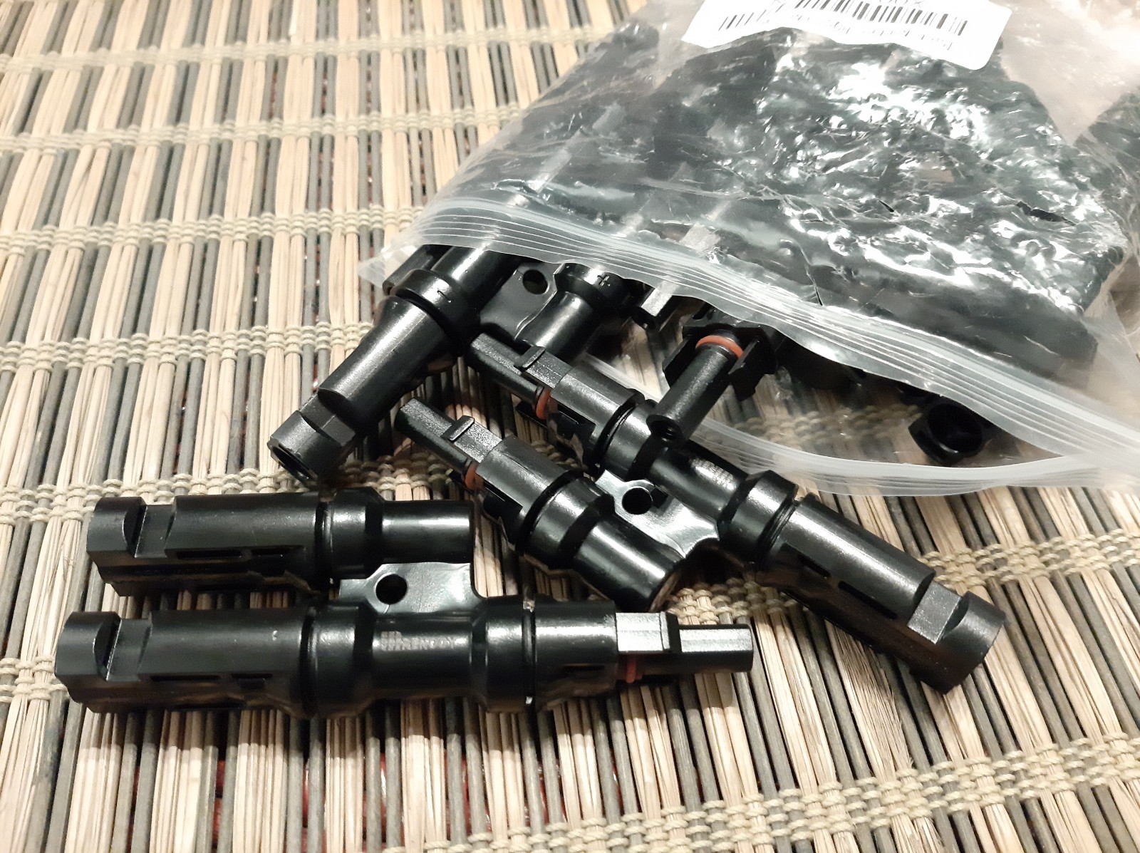 5 PAIR Solar Branch Connectors Y Connector Parallel Connection FMM+MFF