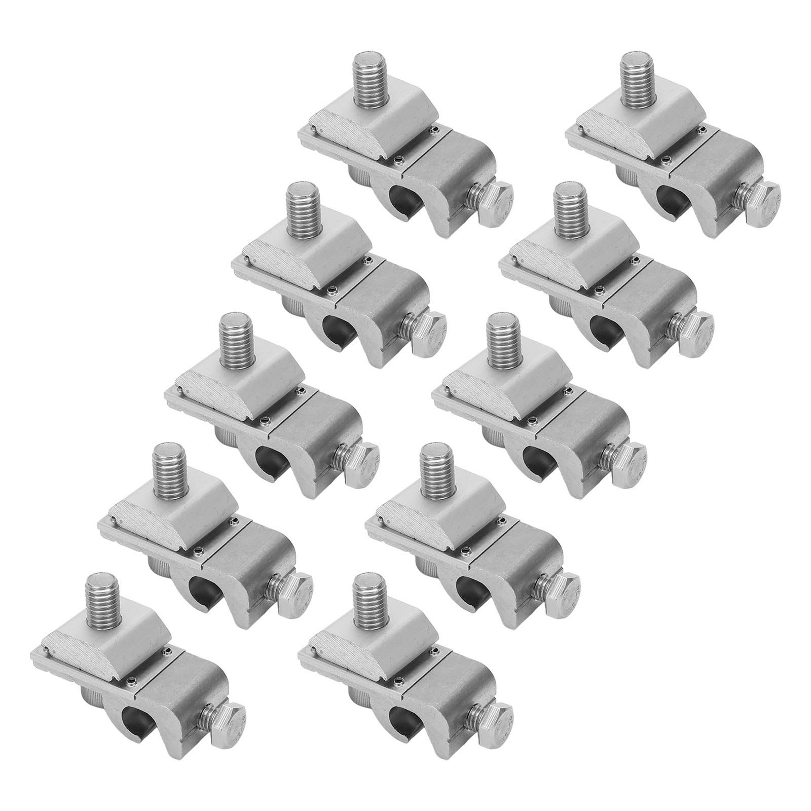 10Pcs Solar Mounting System Grounding Clip for Photovoltaic Support Parts