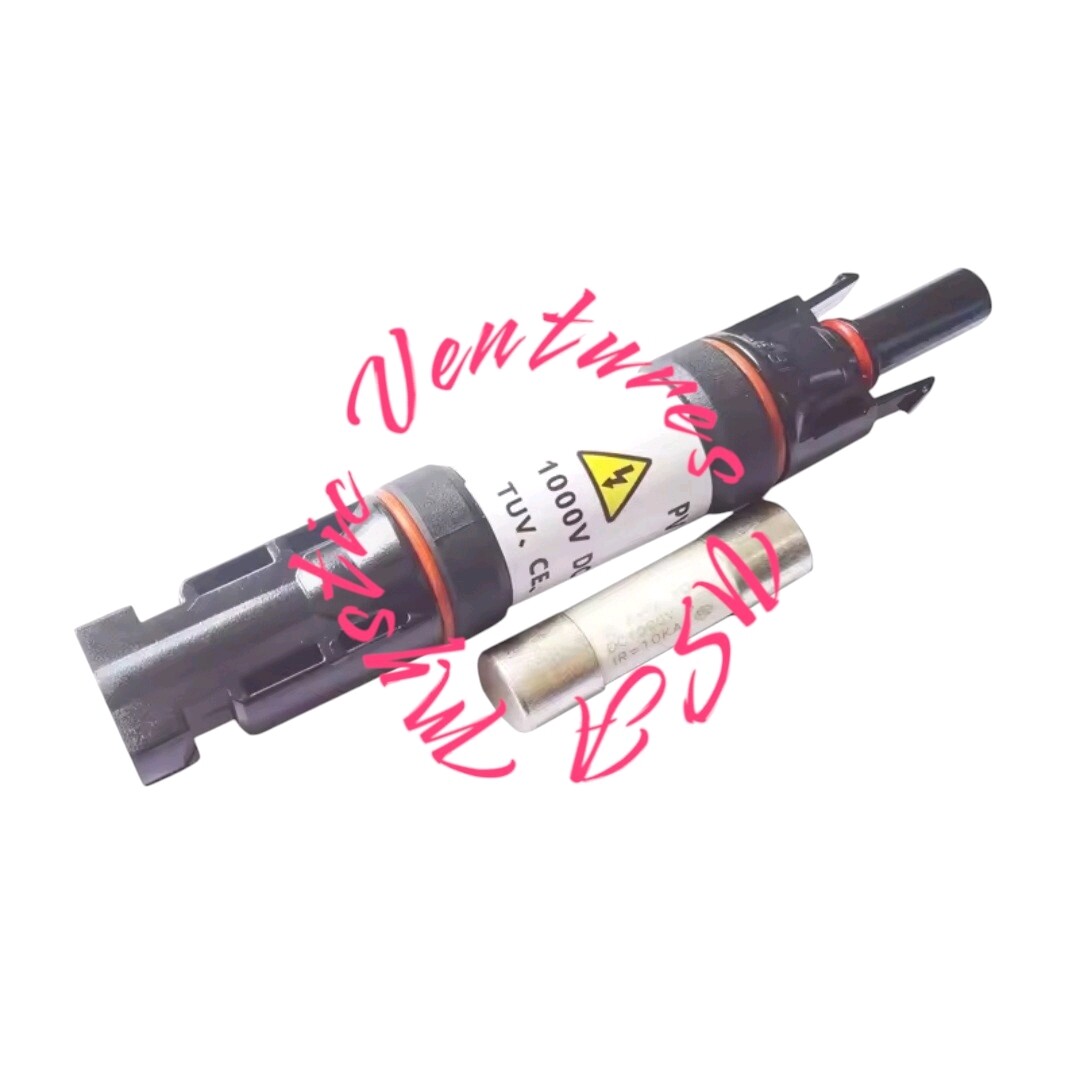 DC 1000V 15A Amp Inline Fuse And Holder Waterproof 10*38mm Solar Power PV Array