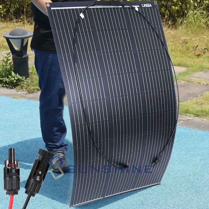 LINEBA 100W 200W 400W Watt Alternative Solar Panel Mono PV 12V Home RV Camper