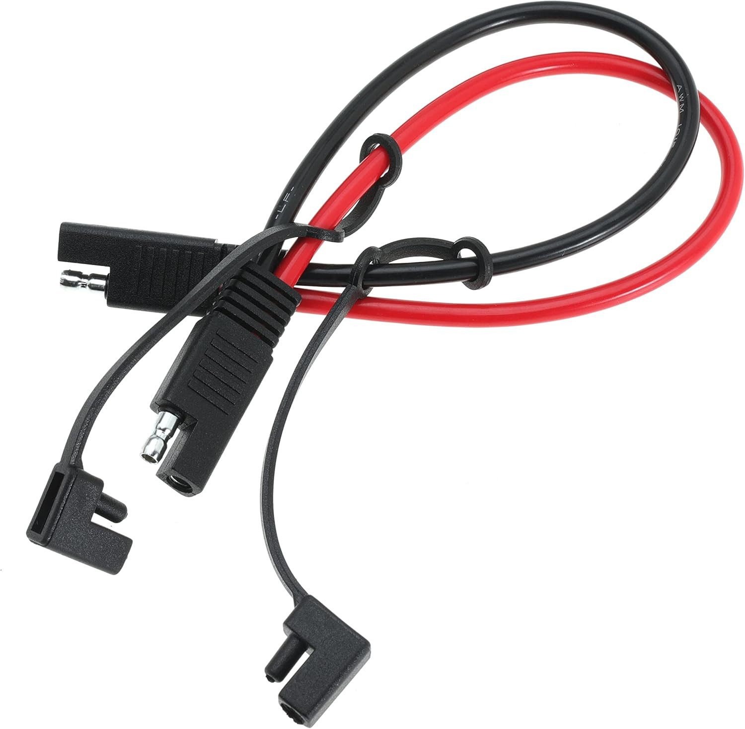 10AWG SAE Extension Cable 10 Gauge SAE to SAE Extension Cord with Two Prong Conn