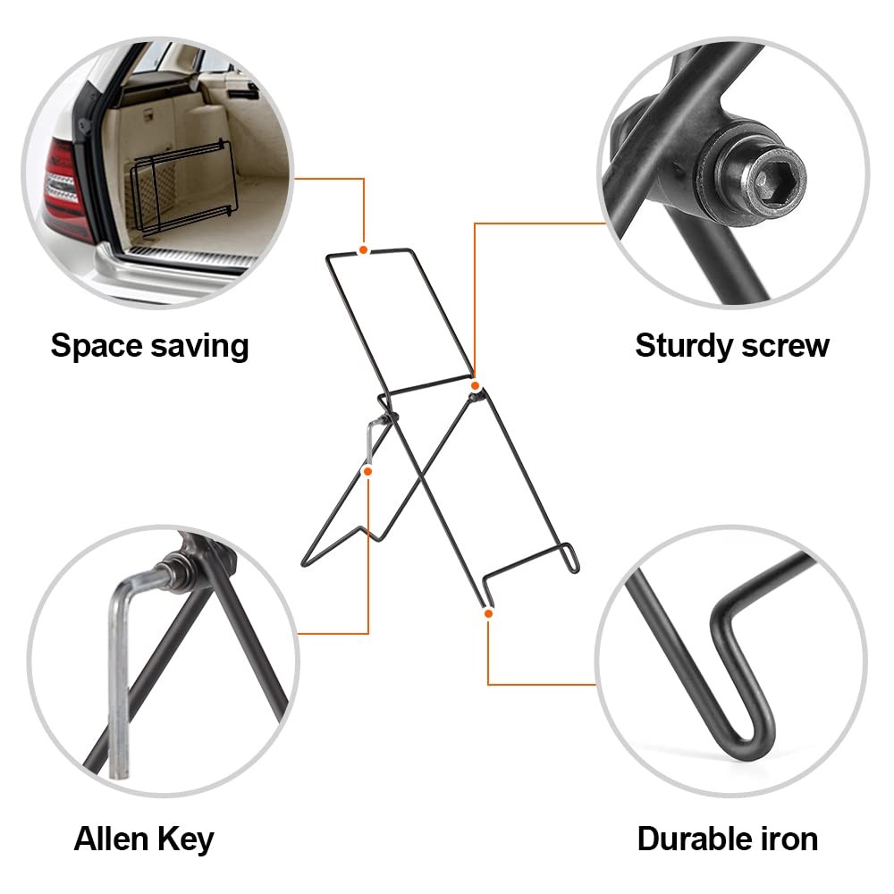 Adjustable Tilt Solar Panel Bracket – Portable Stainless Steel Stand for Fold…