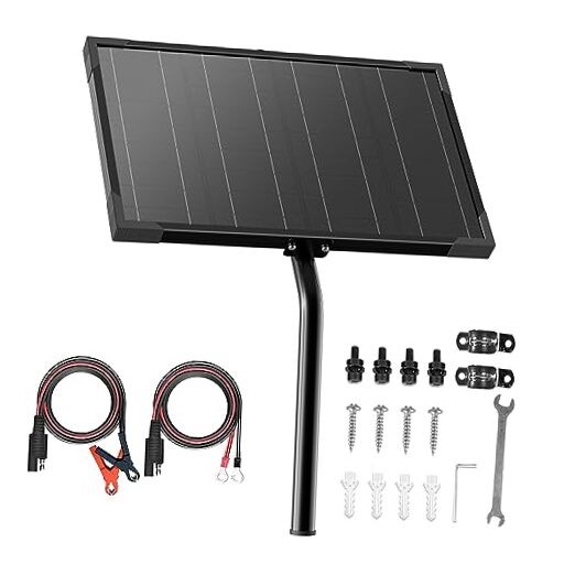 10W 12V Solar Battery Charger & Maintainer with Built-in MPPT Charge 10W Pro
