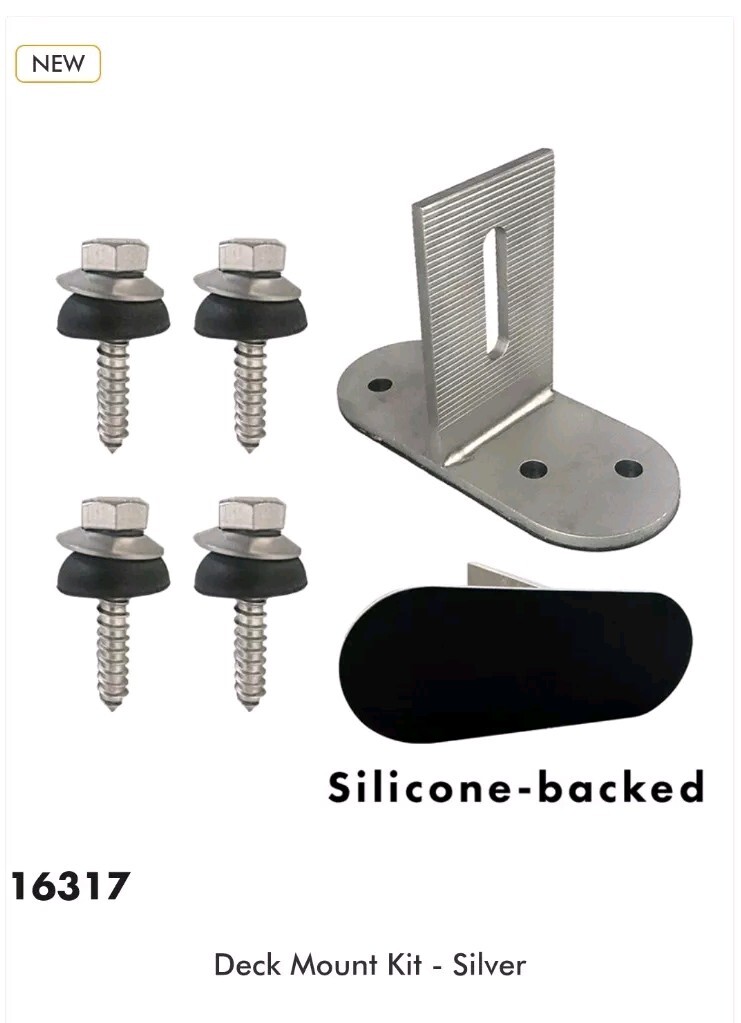 1 QuickBolt Deck Mount Kit 16317 Solar Mount kit 1 pc Silver 36M-144S/CS