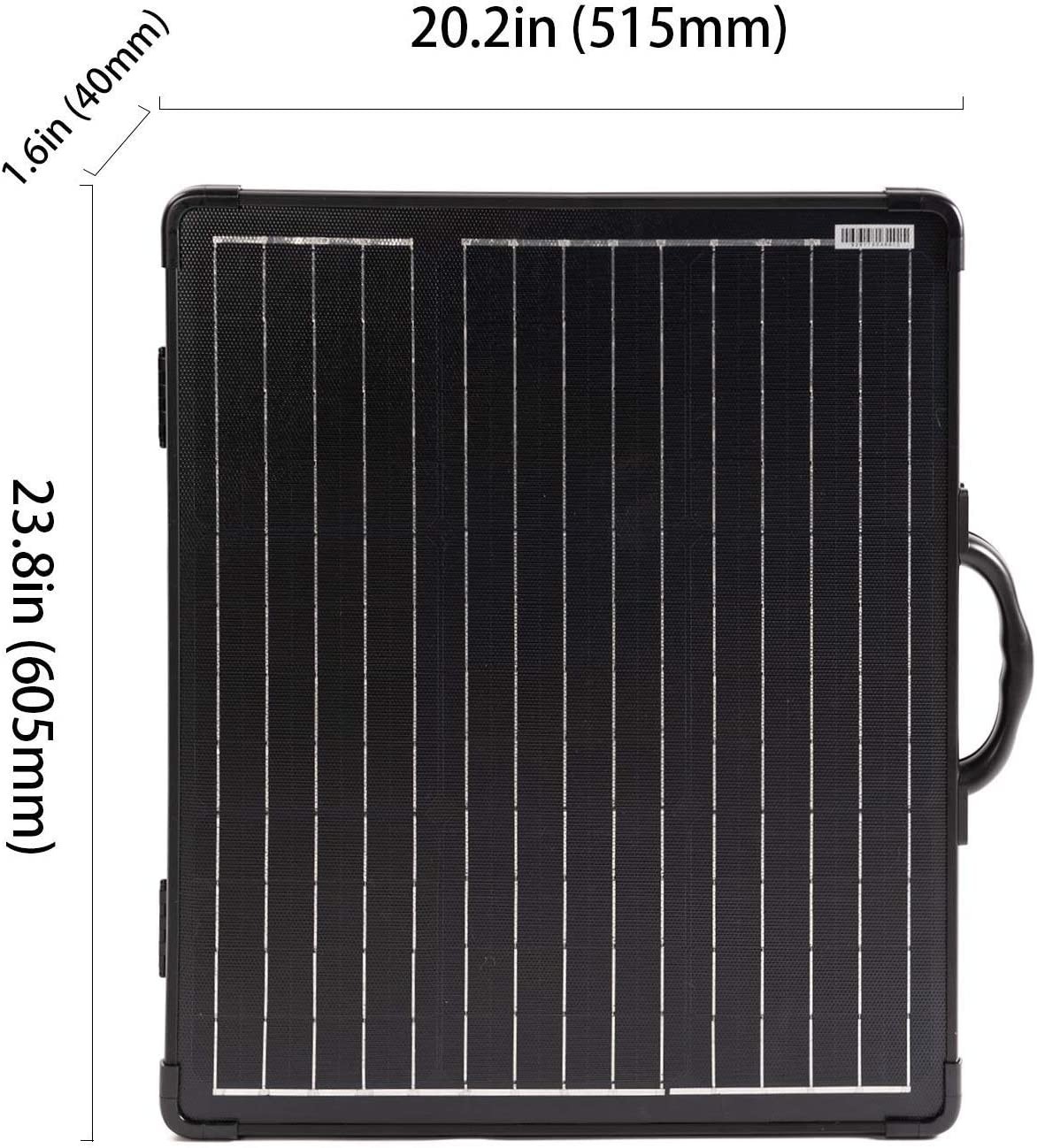 ACOPOWER 100W Portable Solar Panel Kit B0875M9GBQ HY-PLK-100WPX20A