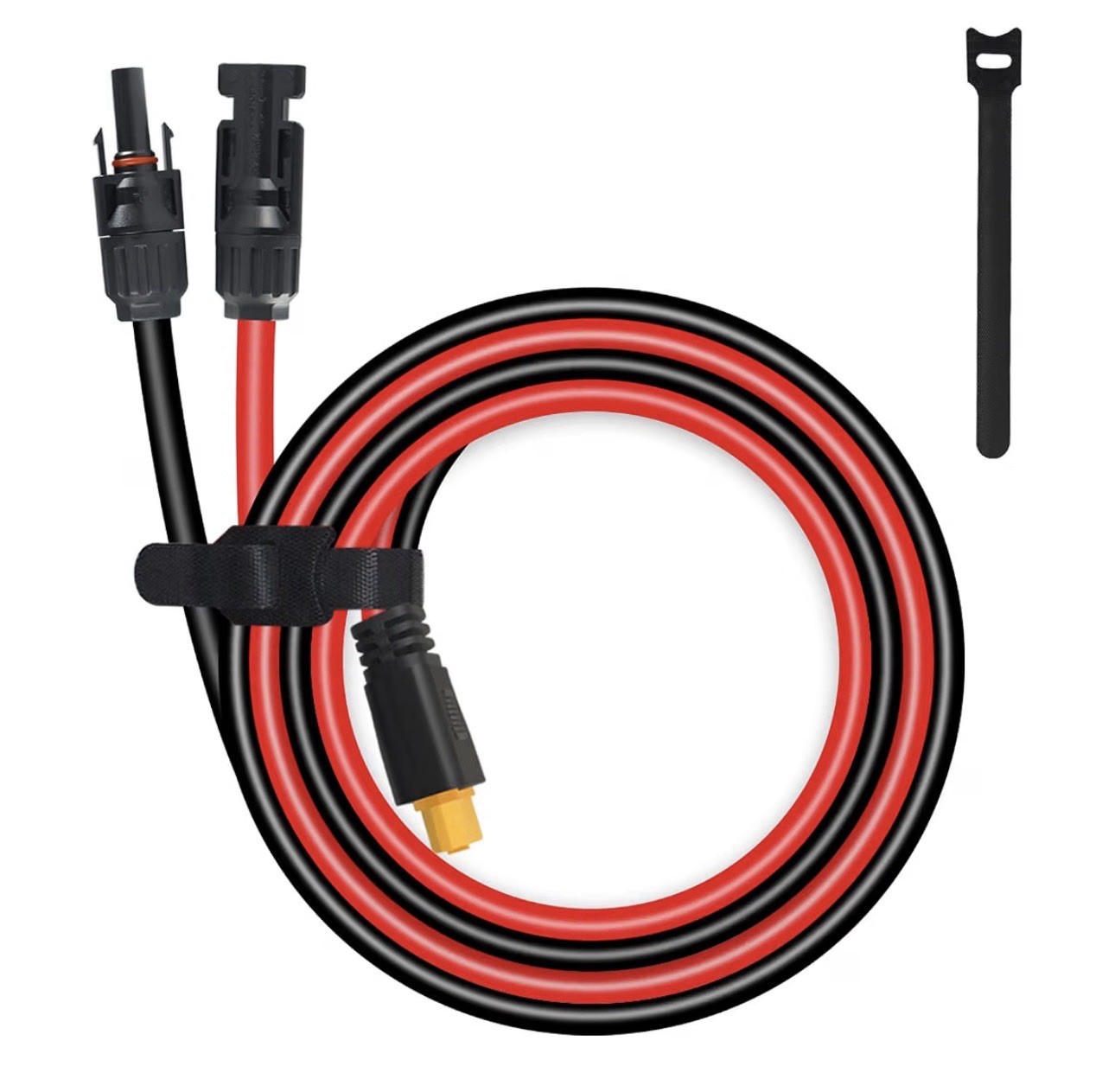 12AWG Solar to XT60 Extension Cable, 2FT Solar to XT60 Connector