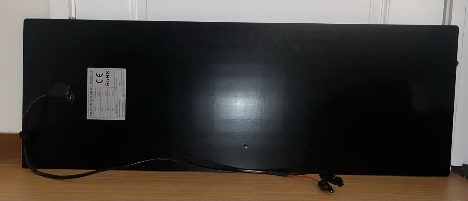 Lensun Solar 55W 12V Solar Panel