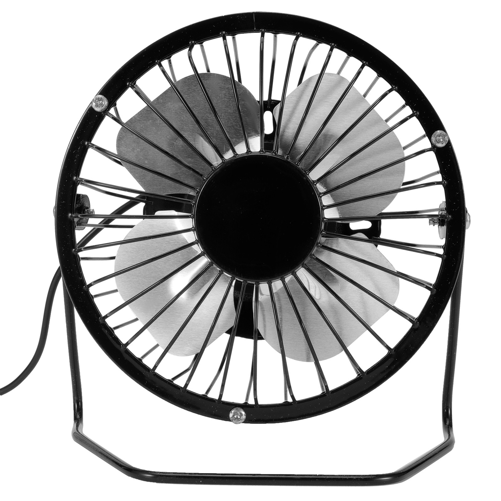 Solar Powered Portable Fan USB Dual Supply No Built-in Battery Vent Fan for RV