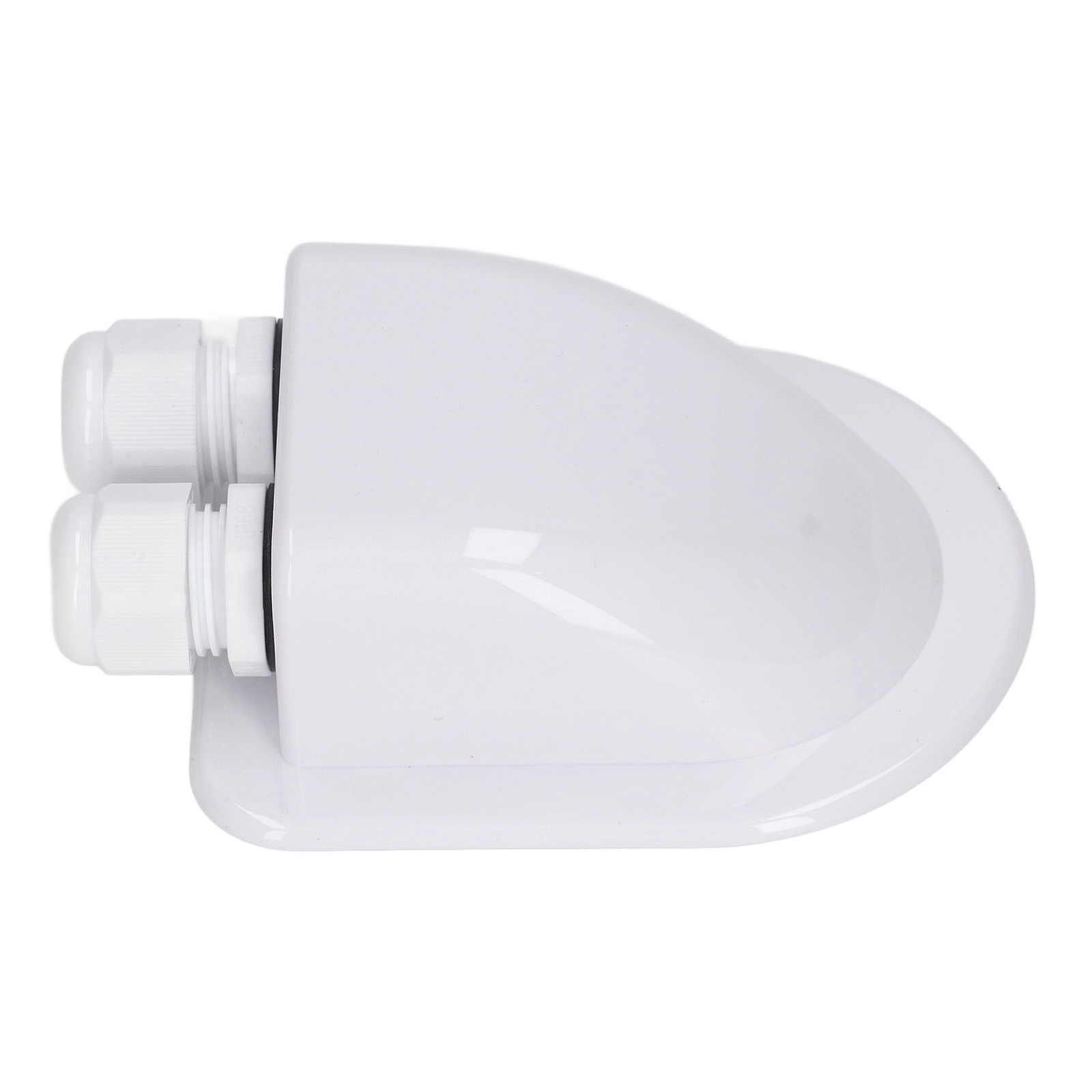 (White)Cable Junction Box Solar Entry Housing UV Resistance Wide Application