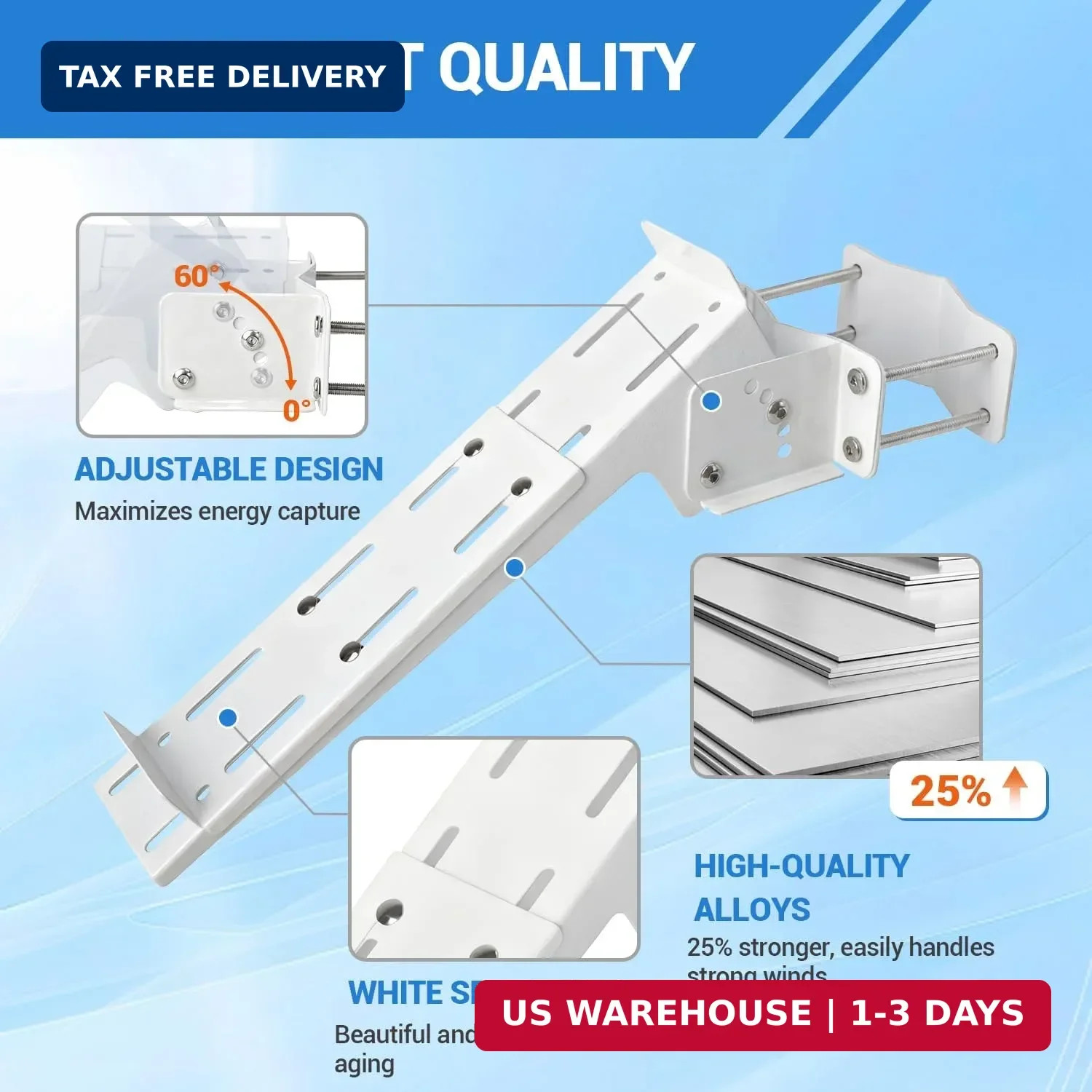 Solar Panel Pole Mount, Solar Panel Mounting Brackets, Solar Panel Mount, with A
