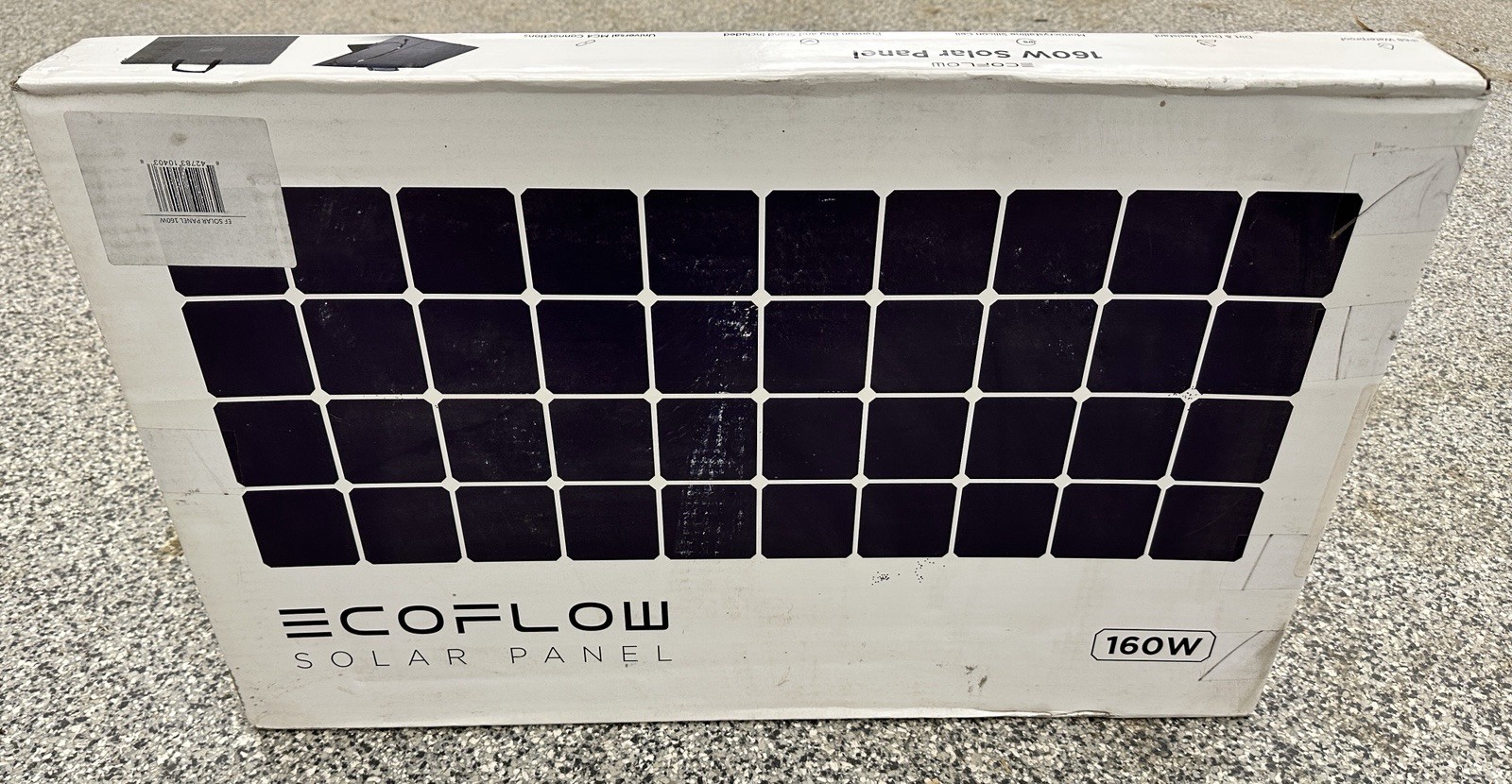 ECOFLOW 160 Watt Portable Foldable Solar Panel for Outdoor Charging Delta