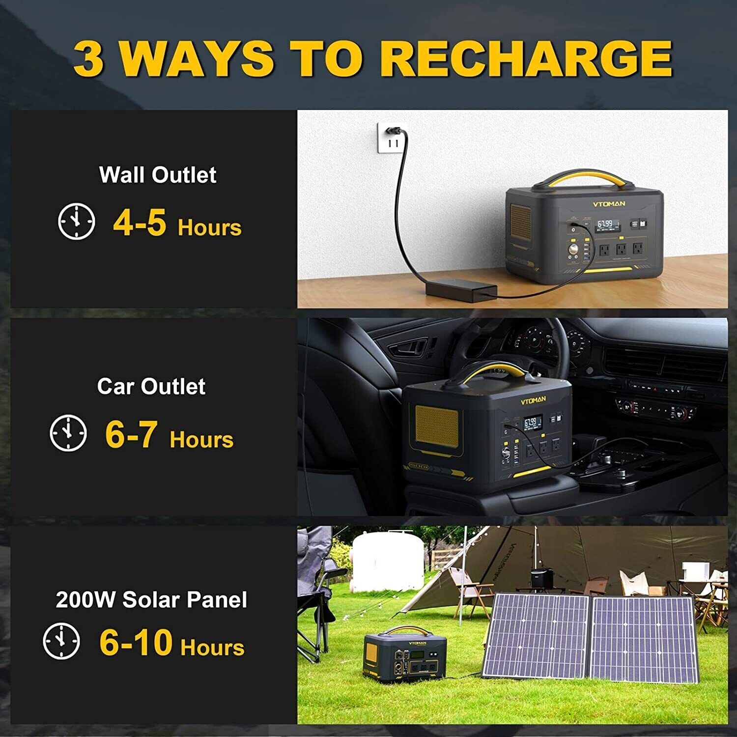 VTOMAN Jump 1500X USB Portable Power Station, 828Wh LiFePO4 Generator MSRP $1499