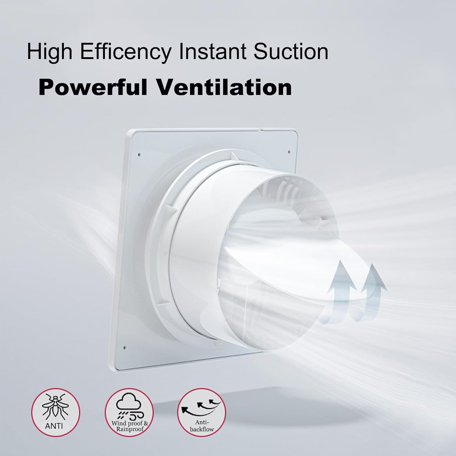 Solar Powered Fan, 9.1″ Solar Exhaust Fan Kit, 25W Waterproof Chicken Coop Fans
