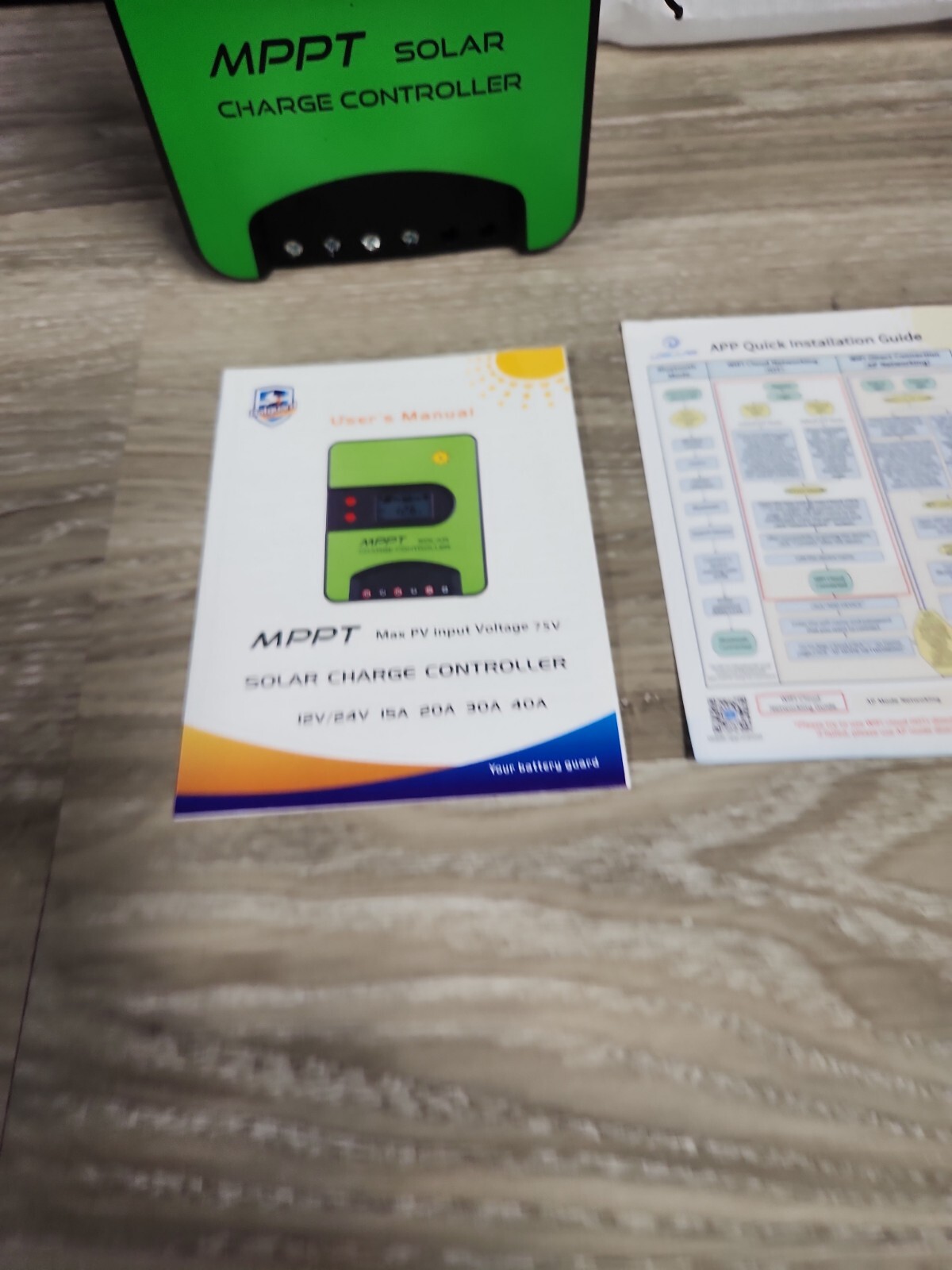 20A MPPT Solar Charge Controller 12V/24V Automatic Maximum PV 75V TD2207-BT