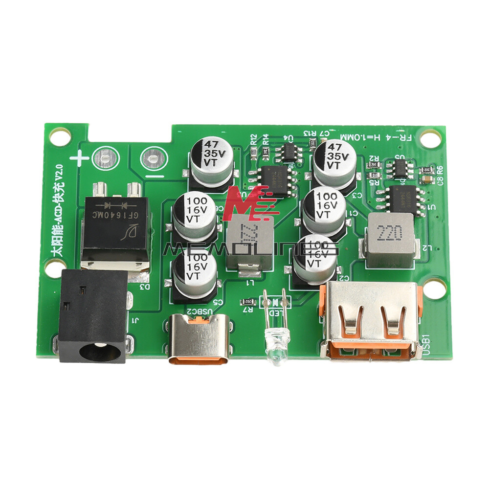 Solar Controller Solar Panel Voltage Regulator QC PD Fast Charging Solar Charger
