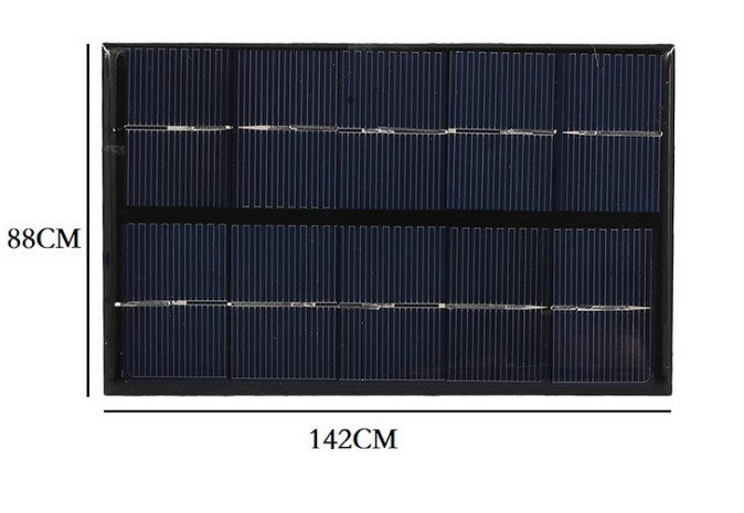 2W 5V solar panel laminate DIY solar panels A grade polysilicon recharg