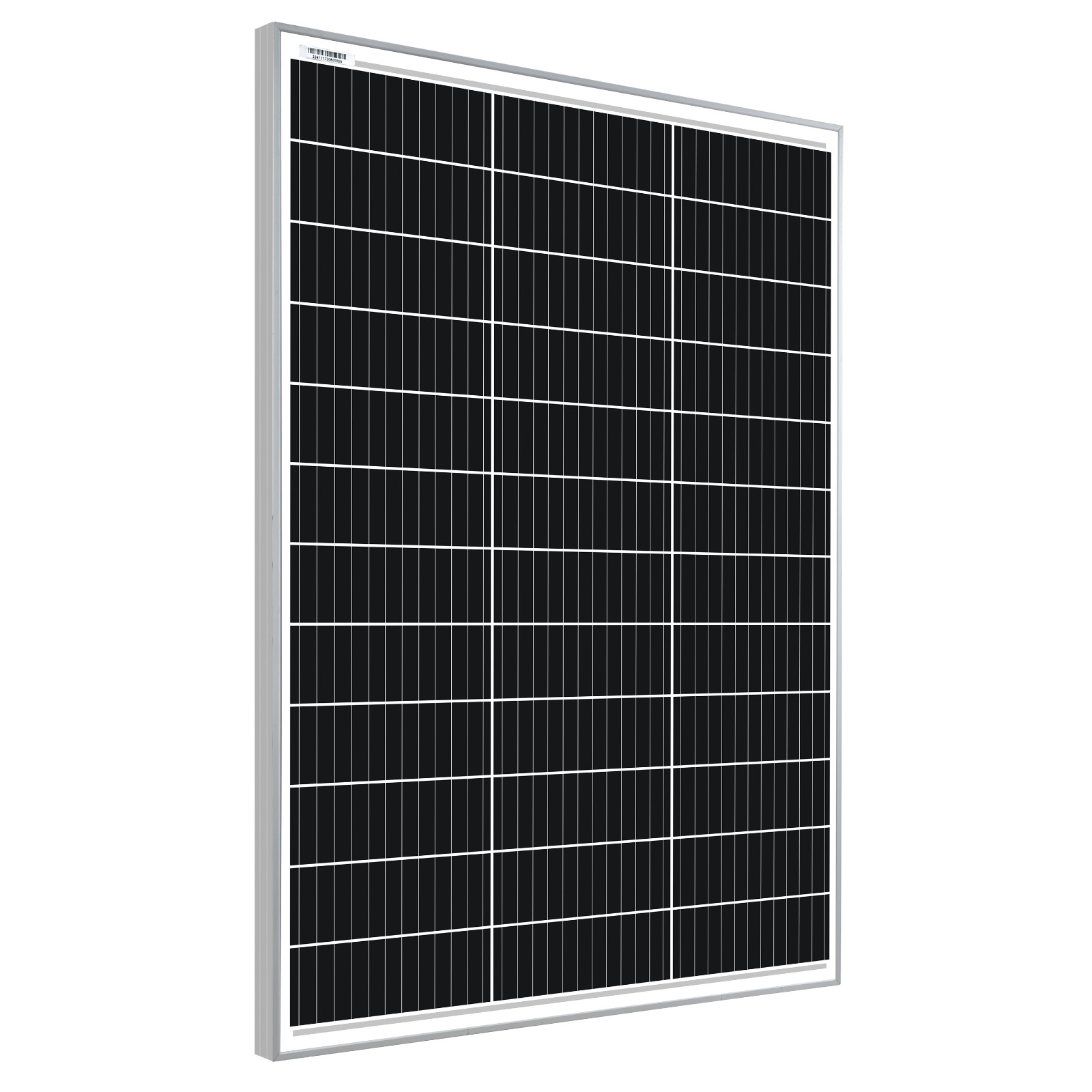 200W Bifacial Solar Panel 18V N-Type Mono PV RV Home Off-Grid Battery Charging