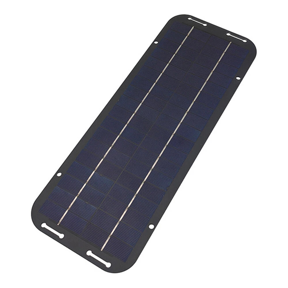 30W Solar Panel 12V Trickle Charger Battery Charger Kit Maintainer Boat Car RV