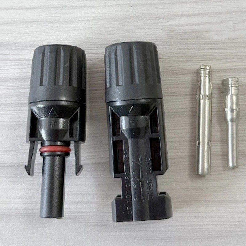30A 1000V DC Solar Panel Cable Connectors For 2.5m㎡ 4m㎡ 6m㎡ IP67 20 Pairs
