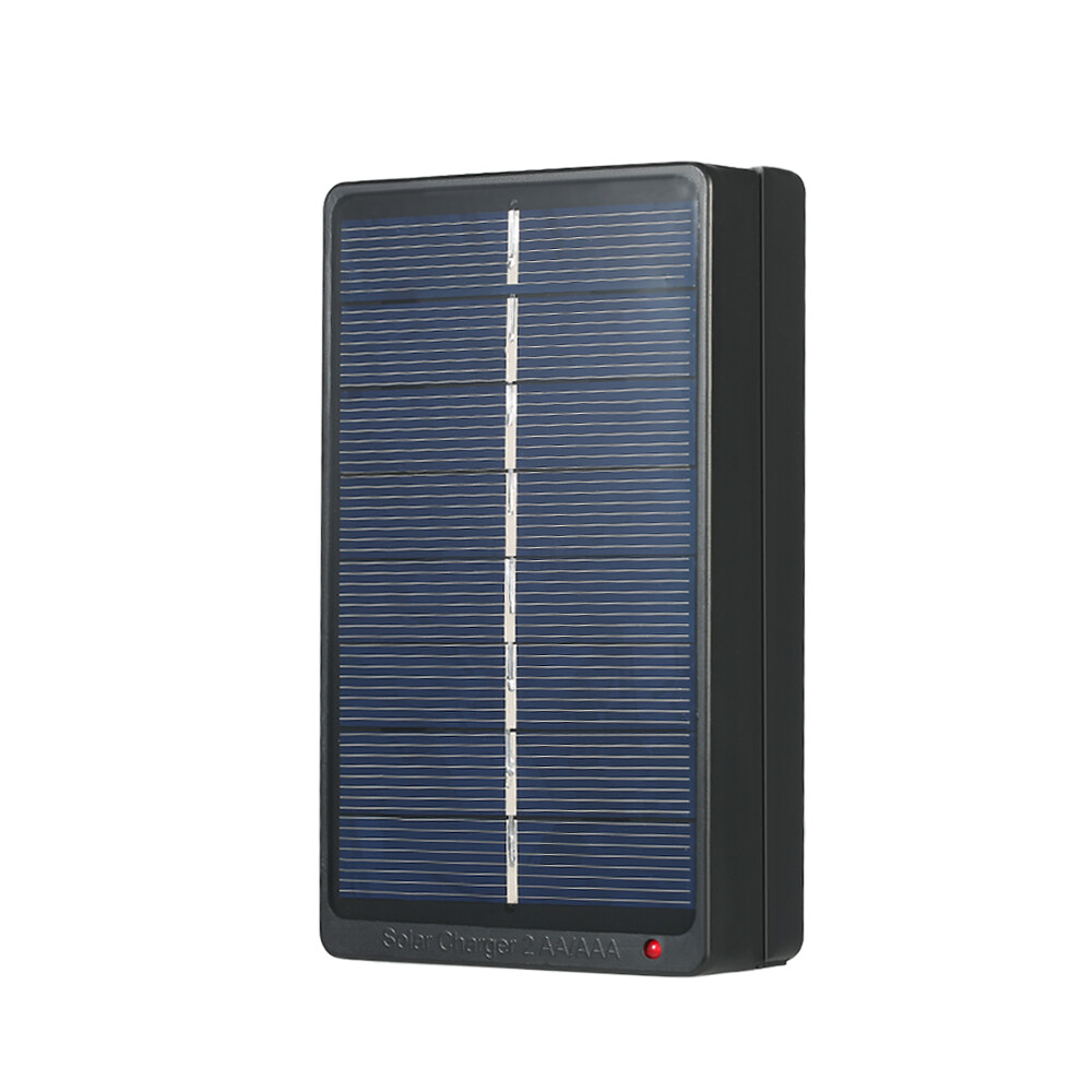 2*AA/AAA Rechargeable Powered Powered Solar Panel Q7E9