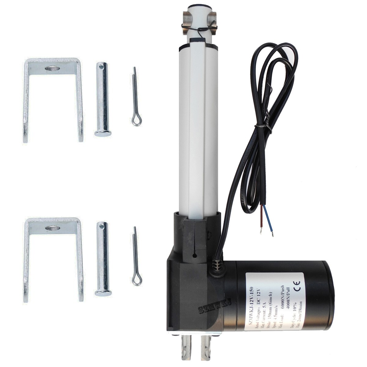 Single Axis Solar Tracker Kit + 6″ 6000N Linear Actuator + Electronic Controller