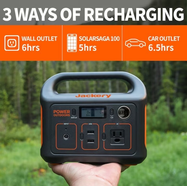 Portable Generator Power Station Jackery Explorer 290 (290Wh) 200-Watt
