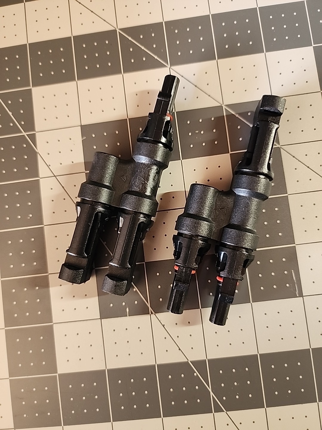 Renogy CNCT-MC4Y Solar Y Branch Connectors MMF FFM Pair NEW