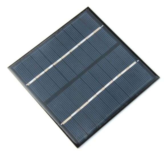 The 2W 9V solar panel, solar dropper panel, solar small panel 115 * 115MMM