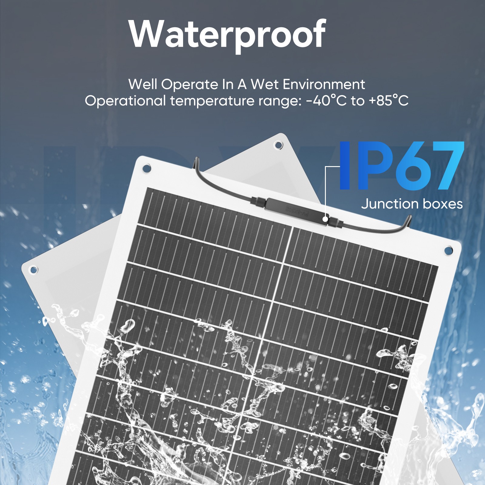 100W 200W 300W 12V Solar Panel Solar System Home Boat Charging Camp Power Carava